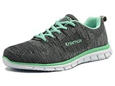 RRP £14.99 Knixmax Women's Lightweight Trainers Knit Running Gym. UK Size 3