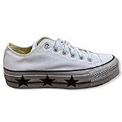 RRP £69.98 Converse Chuck Taylor All Star Platform Ltd Ox White