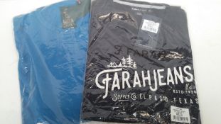 Mens Farah Jeans and Luke Sport T-Shirts Size 1XL X 2