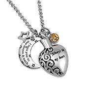 RRP £11.99 YOUFENG Jewellery Urn Necklaces for Ashes Always in