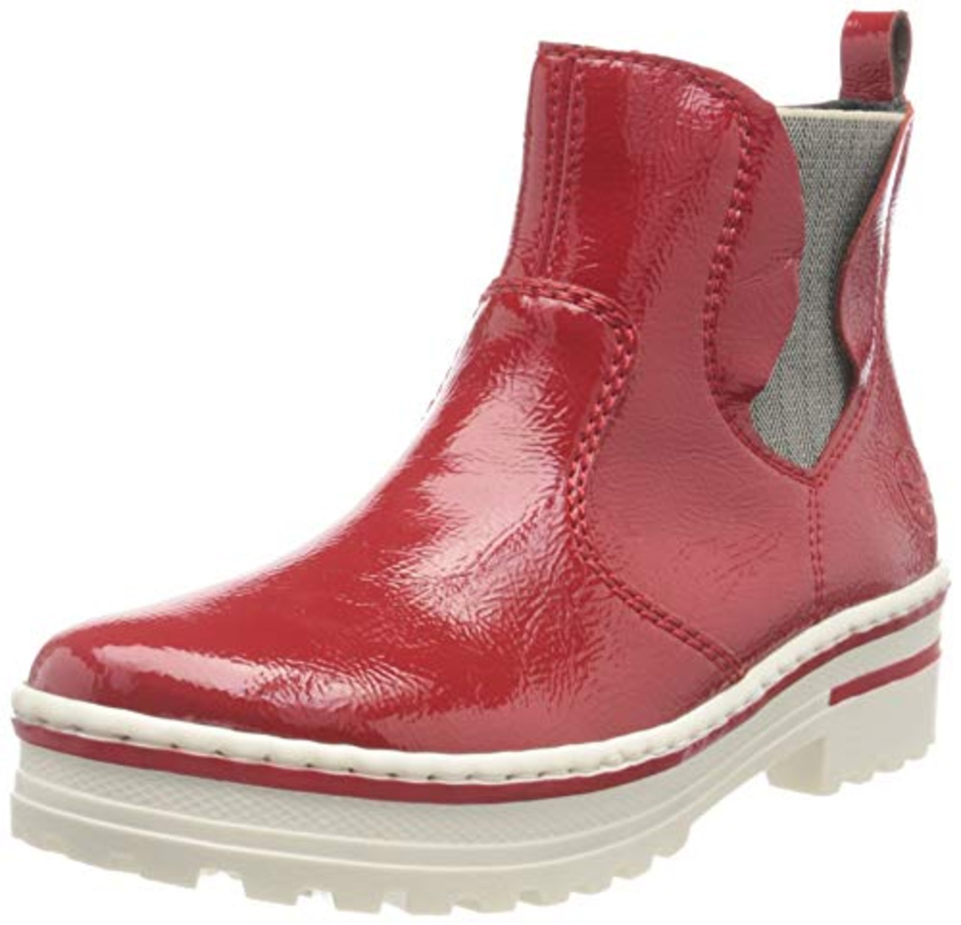 Rieker Women's Z8196 Chelsea Boot, red, 9 UK RRP £45Condition ReportBRAND NEW BOXED