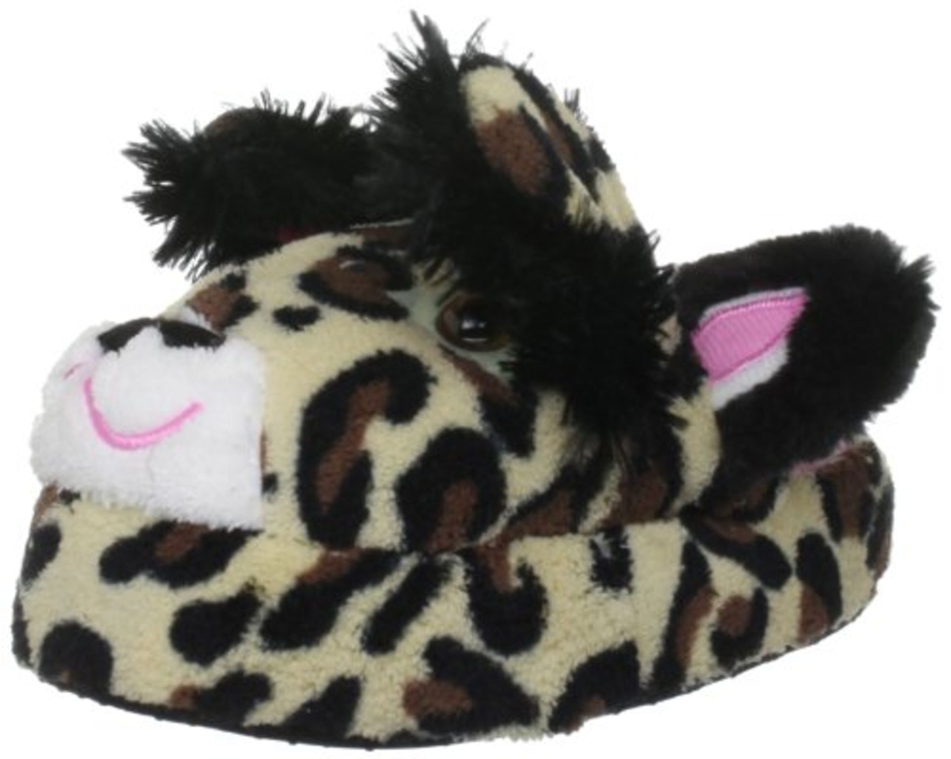 Silly Slipeez Girl's Lucky Leopard Slippers Multicolour 10 UKCondition ReportBRAND NEW BOXED