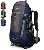 RRP £44.52 Doshwin 70L Backpack Trekking Camping Travel Hiking