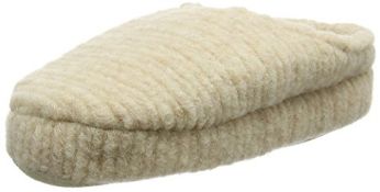 Woolsies Women's Waffle Low-Top Slippers, Beige (Beige), 6 UK RRP £15 Condition ReportBRAND NEW