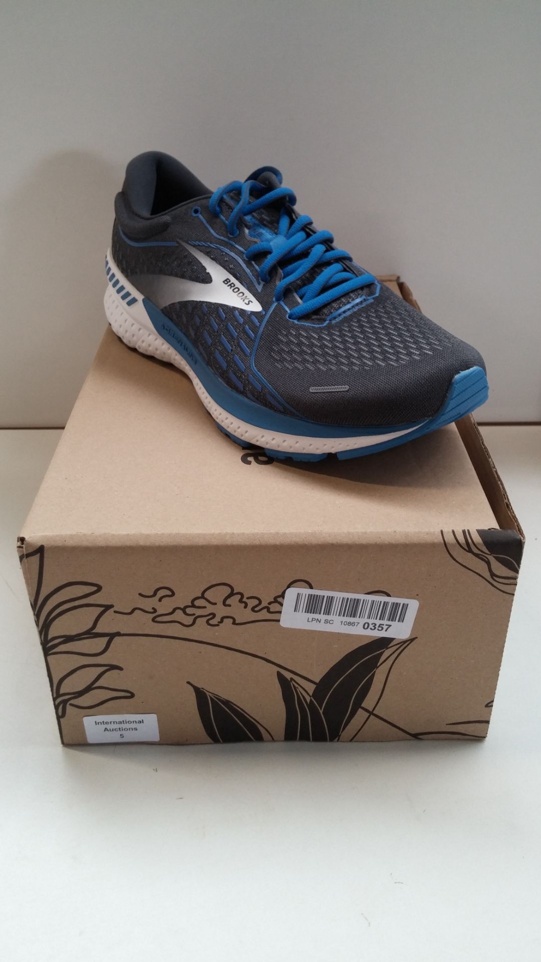 RRP £109.94 Brooks Adrenaline GTS 21 Mens Running Shoes - 10.5 UK Brand New - Image 2 of 2