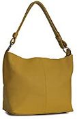 RRP £39.98 LIATALIA Womens Genuine Italian Leather Medium Size Shoulder Hobo Bag Brand New