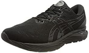 RRP £96.00 ASICS Men's Gel-Cumulus 23 Running Shoe, Black Graphite Grey, 9 UK Brand New