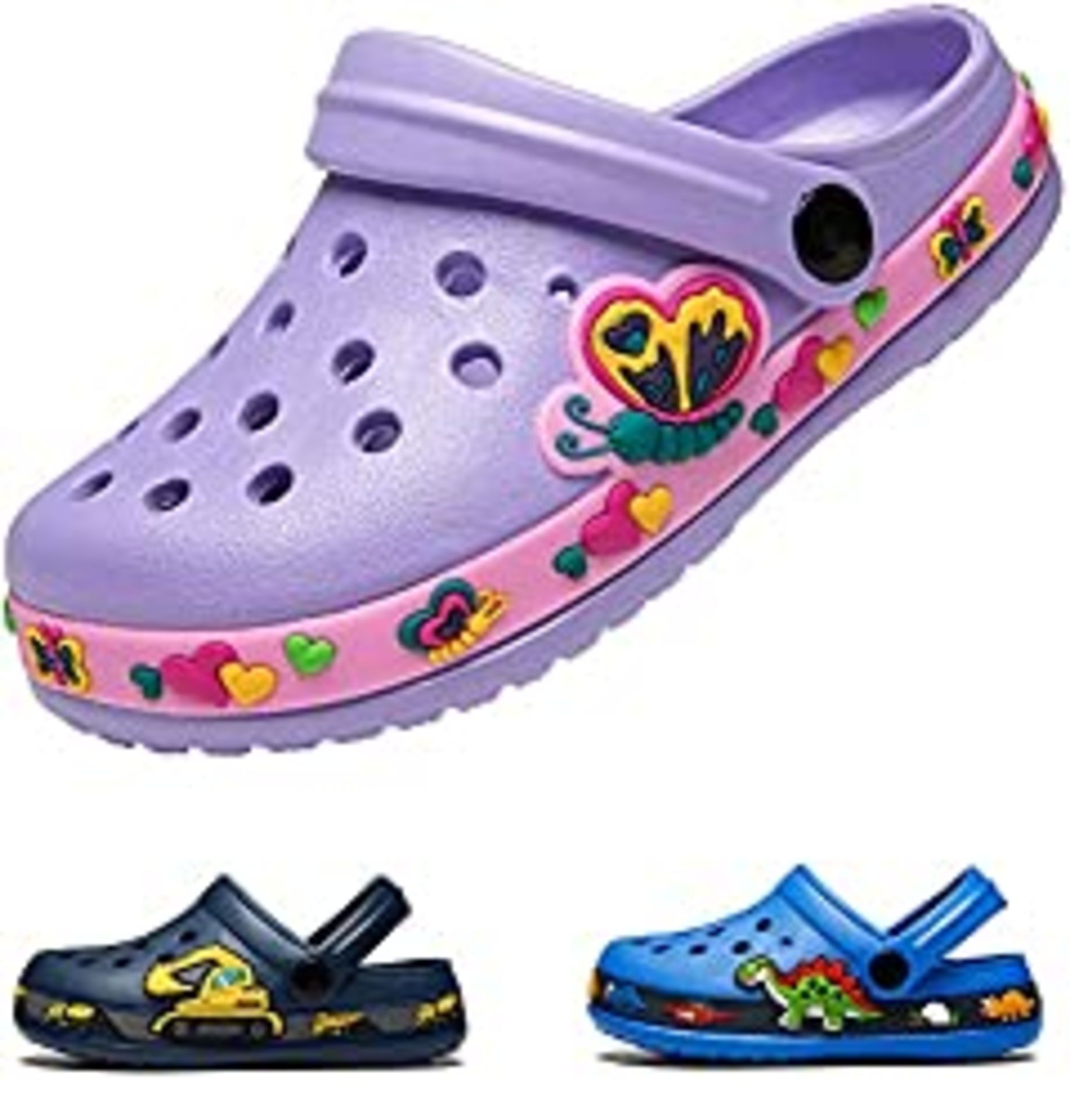 RRP £13.19 Kids Clogs & Mules for Children Boys and Girls