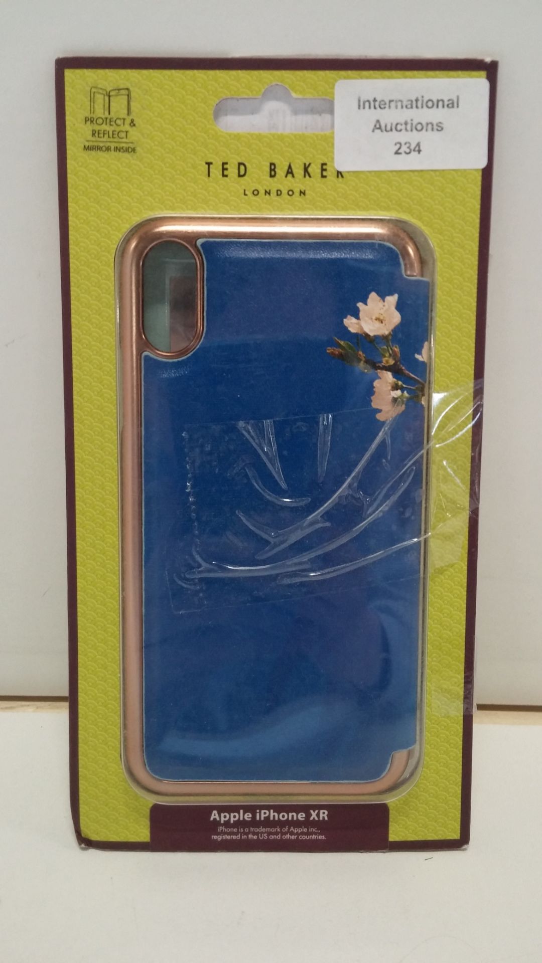 RRP £19.50 Ted Baker BRYONY Mirror Folio Case for iPhone XR (2018) 6.1-Inch New - Image 2 of 2