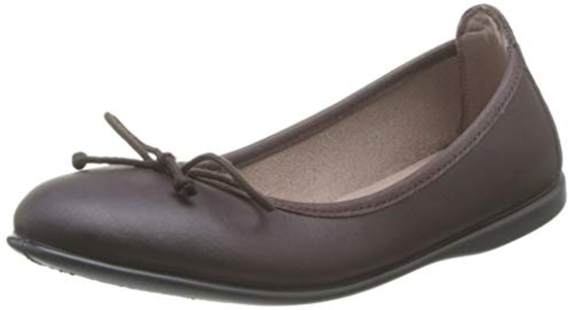 GIOSEPPO Boy's Girls’ Voltaire Closed Toe Ballet Flats, Brown (Marron Marrón), 8 UK Child RRP £15