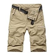 RRP £16.79 donhobo Mens Quick Dry Cargo Shorts Outdoor Hiking Size 38