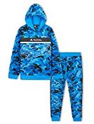 RRP £16.72 PlayStation Hoodie and Jogger Set for Boys (11-12 Years, Blue) Brand New