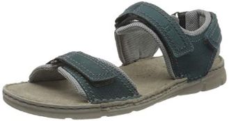 Josef Seibel Men's John 06 Ankle Strap Sandals, Blue (Aqua-Kombi Te796 591), 9.5 UK RRP £48