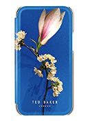 RRP £19.50 Ted Baker BRYONY Mirror Folio Case for iPhone XR (2018) 6.1-Inch New