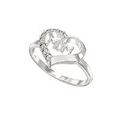 RRP £16.00 Aeon Jewellery Silver Mum Ring