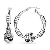 RRP £14.84 LeCalla Sterling Silver Jewelry Italian Design Balinese