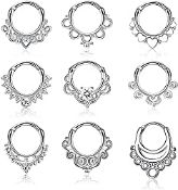 RRP £12.98 MILACOLATO Septum Jewelry 16G Daith Piercing Jewelry