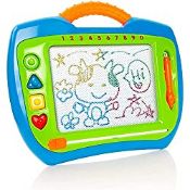 RRP £13.99 Milly & Ted Magnetic Drawing Board For Kids