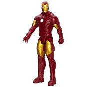 RRP £12.98 Avengers Series Marvel Assemble Titan Hero Iron Man 12" Action Figure