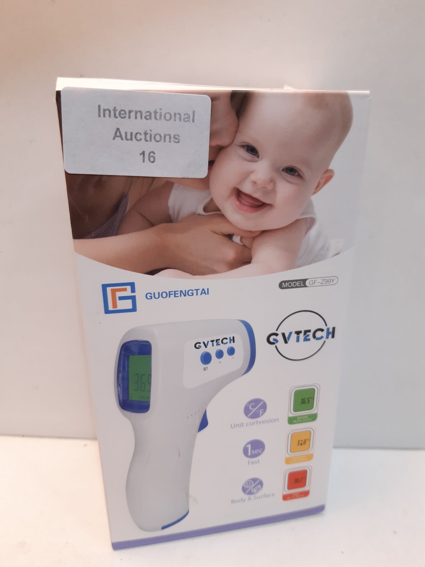 RRP £9.34 Non-Contact Electronic Thermometer Infrared Forehead - Image 2 of 2