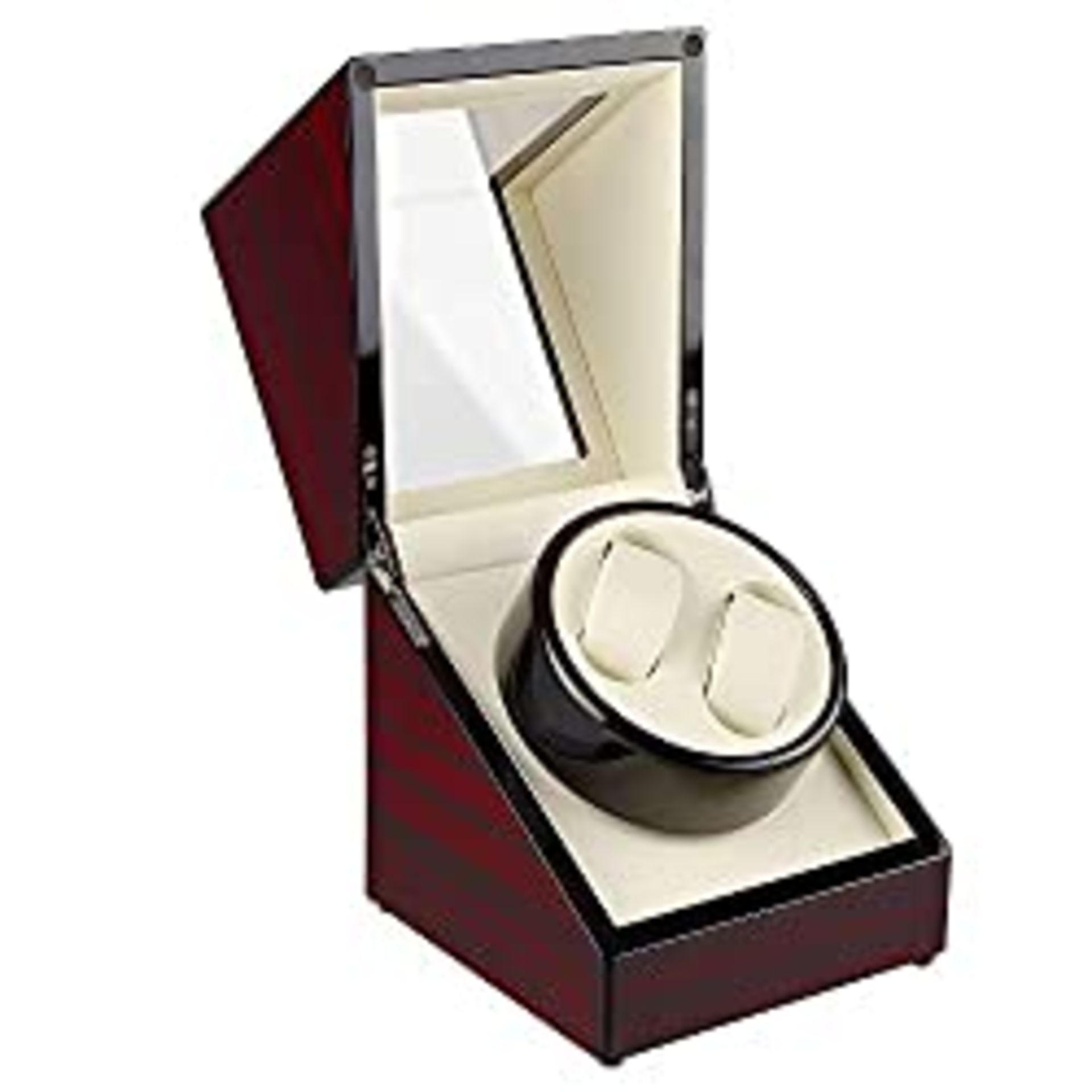 RRP £49.99 Automatic Watch Winder Box Wooden Case