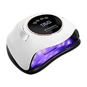 RRP £25.99 Hankeer 180W LED UV Nail Lamp