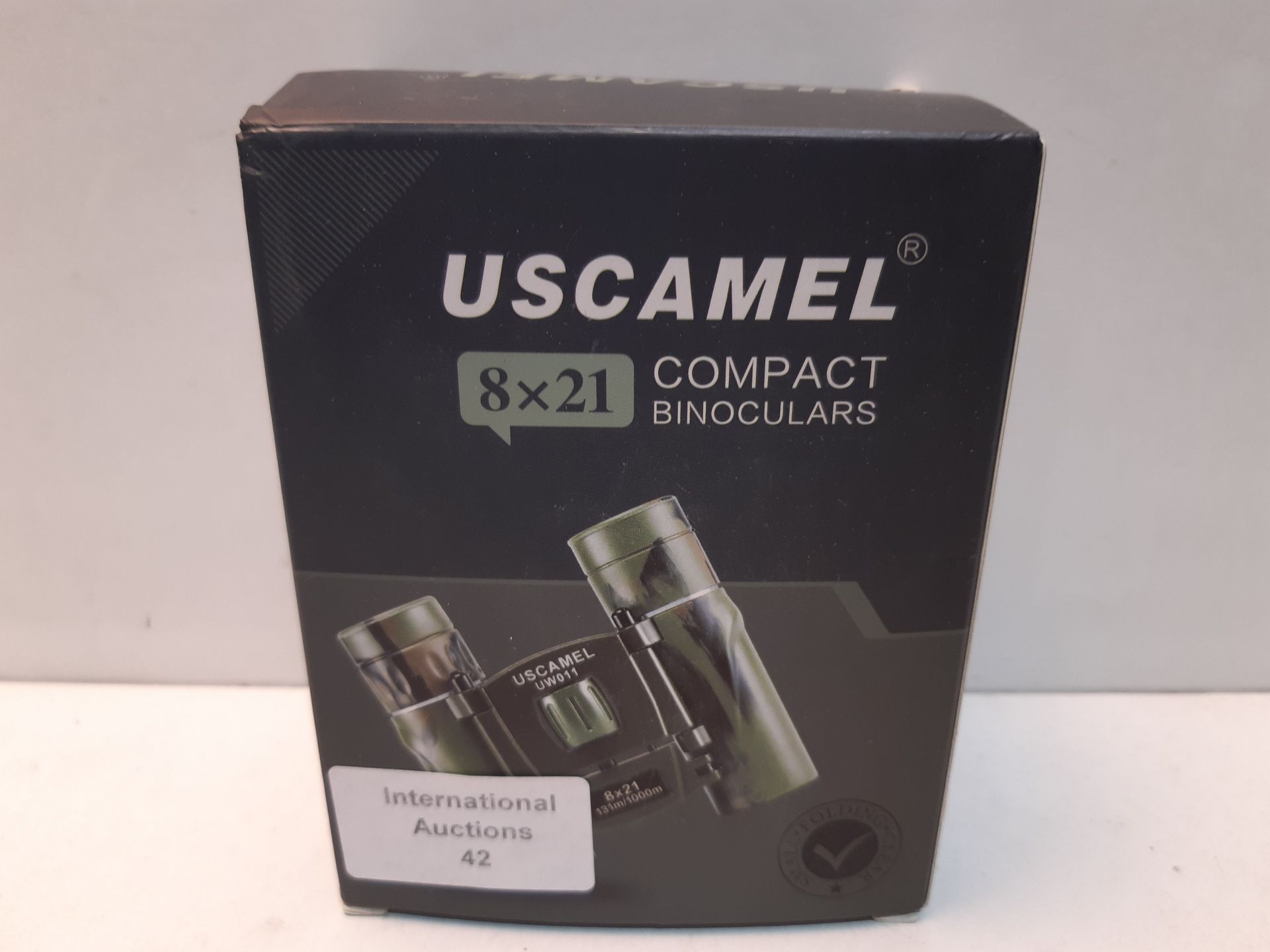 RRP £19.99 USCAMEL Folding Pocket Binoculars Compact Travel - Image 2 of 2