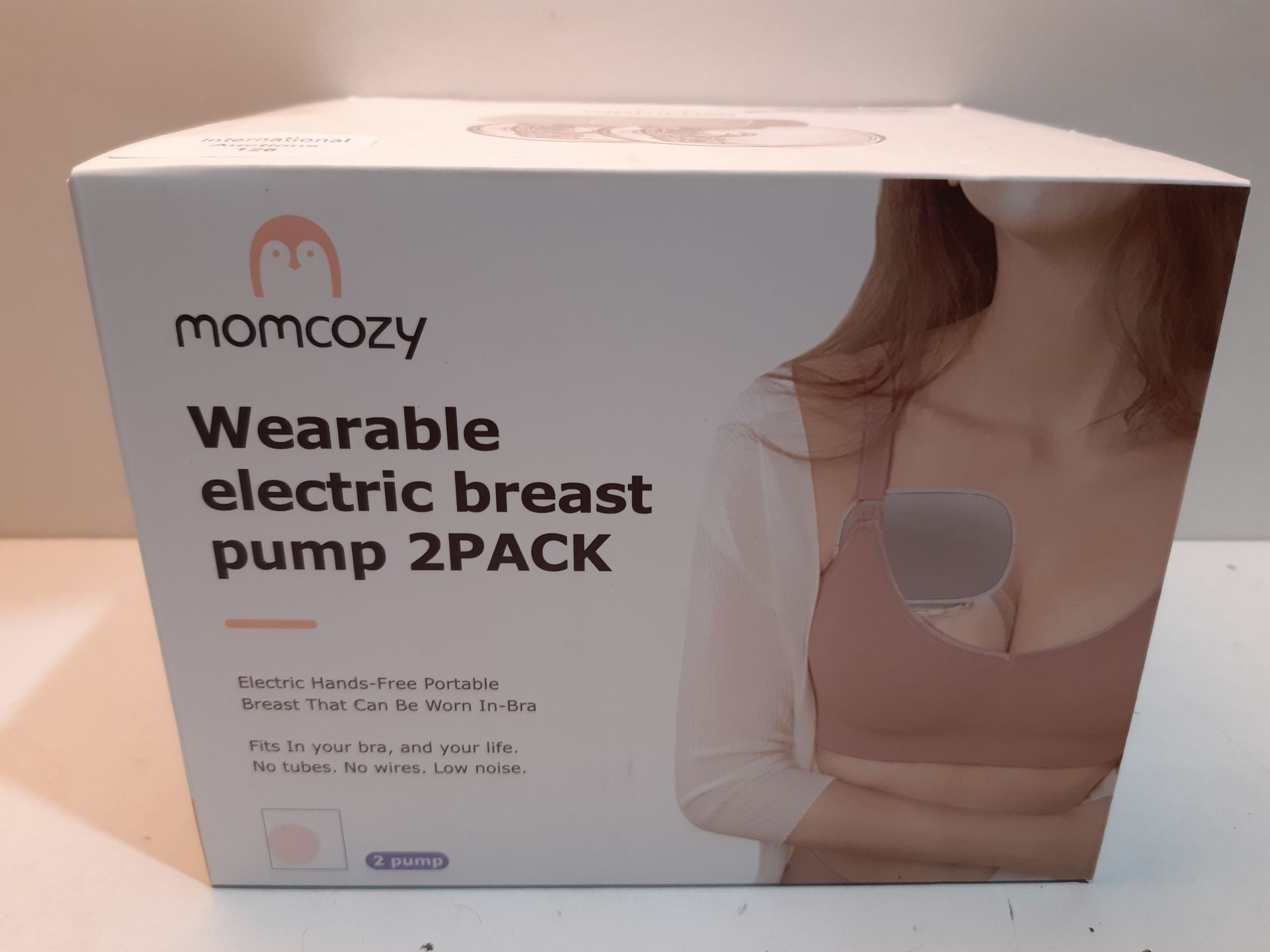 RRP £120.13 Momcozy Wearable Breast Pump - Image 2 of 2