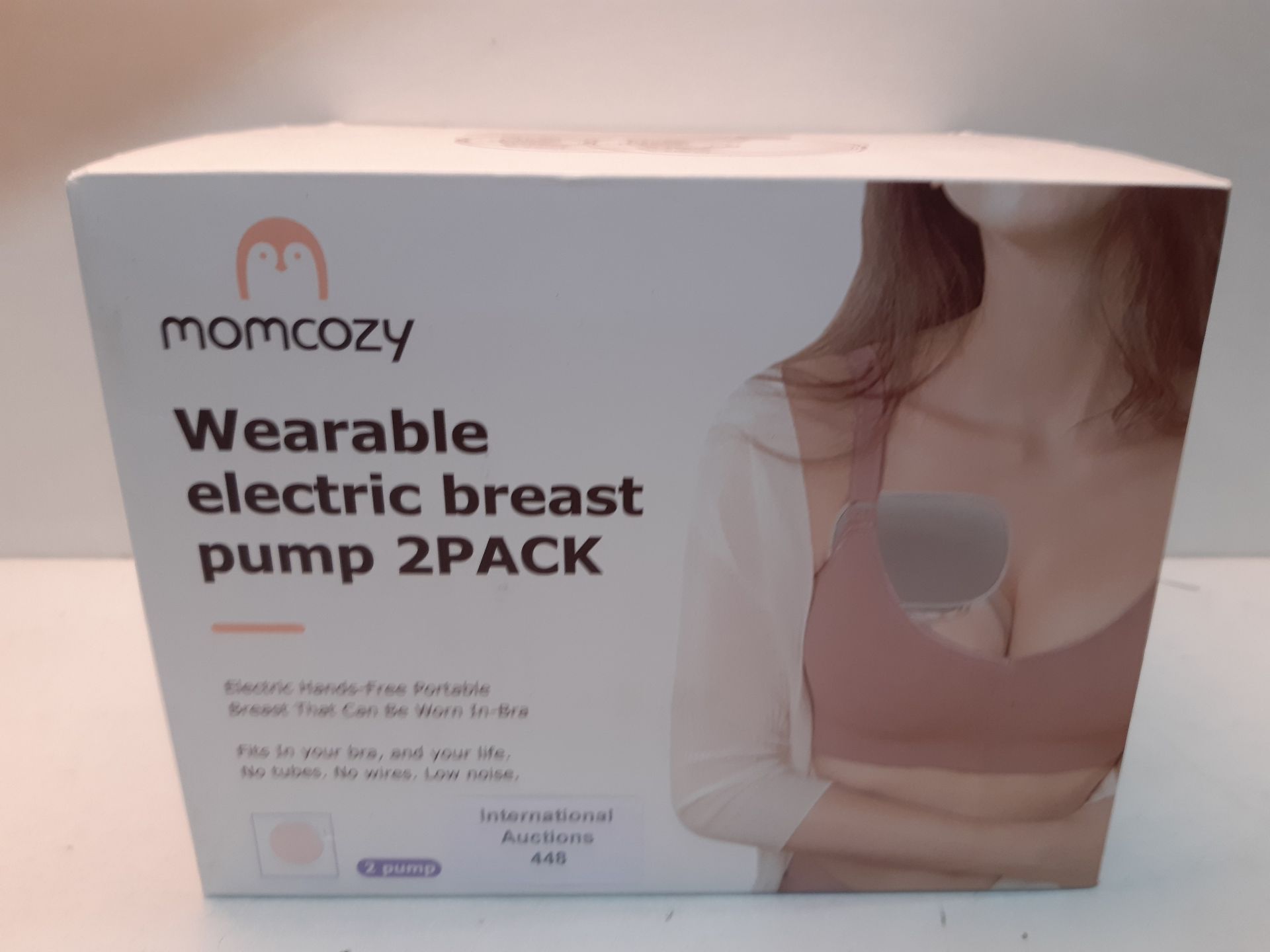 RRP £120.13 Momcozy Wearable Breast Pump - Image 2 of 2