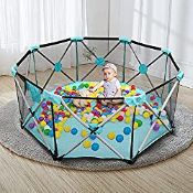 RRP £69.98 BriSunshine Baby Playpen with Mesh