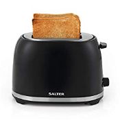RRP £18.98 Salter EK2937 Deco 2-Slice Toaster