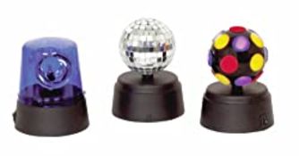 RRP £12.98 Cheetah G017KA Funki Party Set with Mini Disco Lights