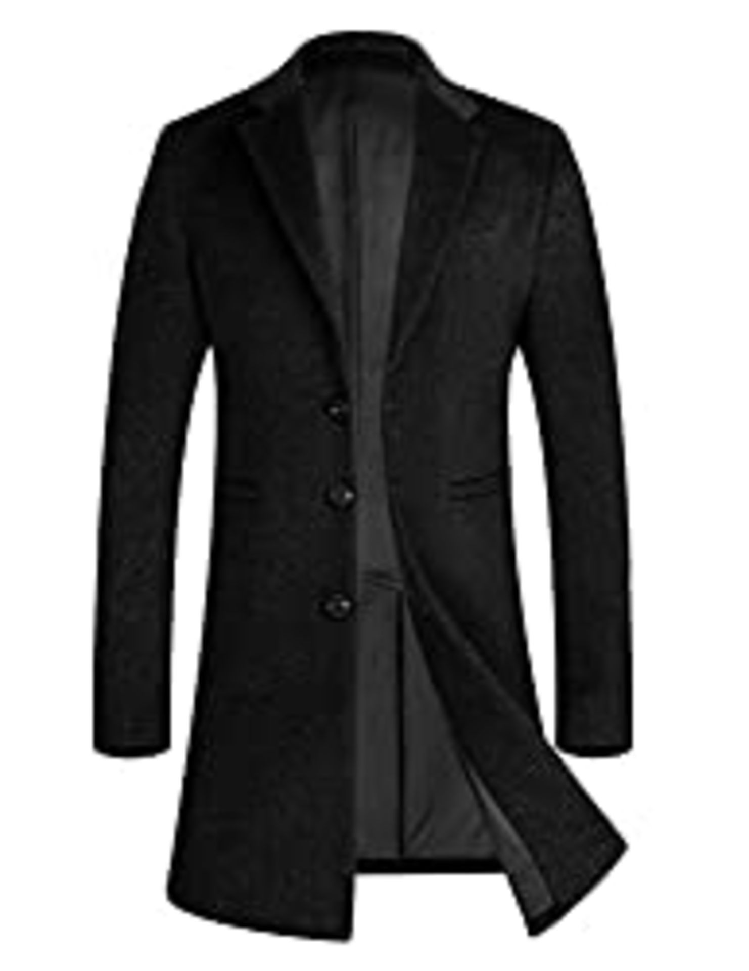 RRP £76.99 APTRO Mens Coats Gents Peacoat 80% Wool Coats Winter