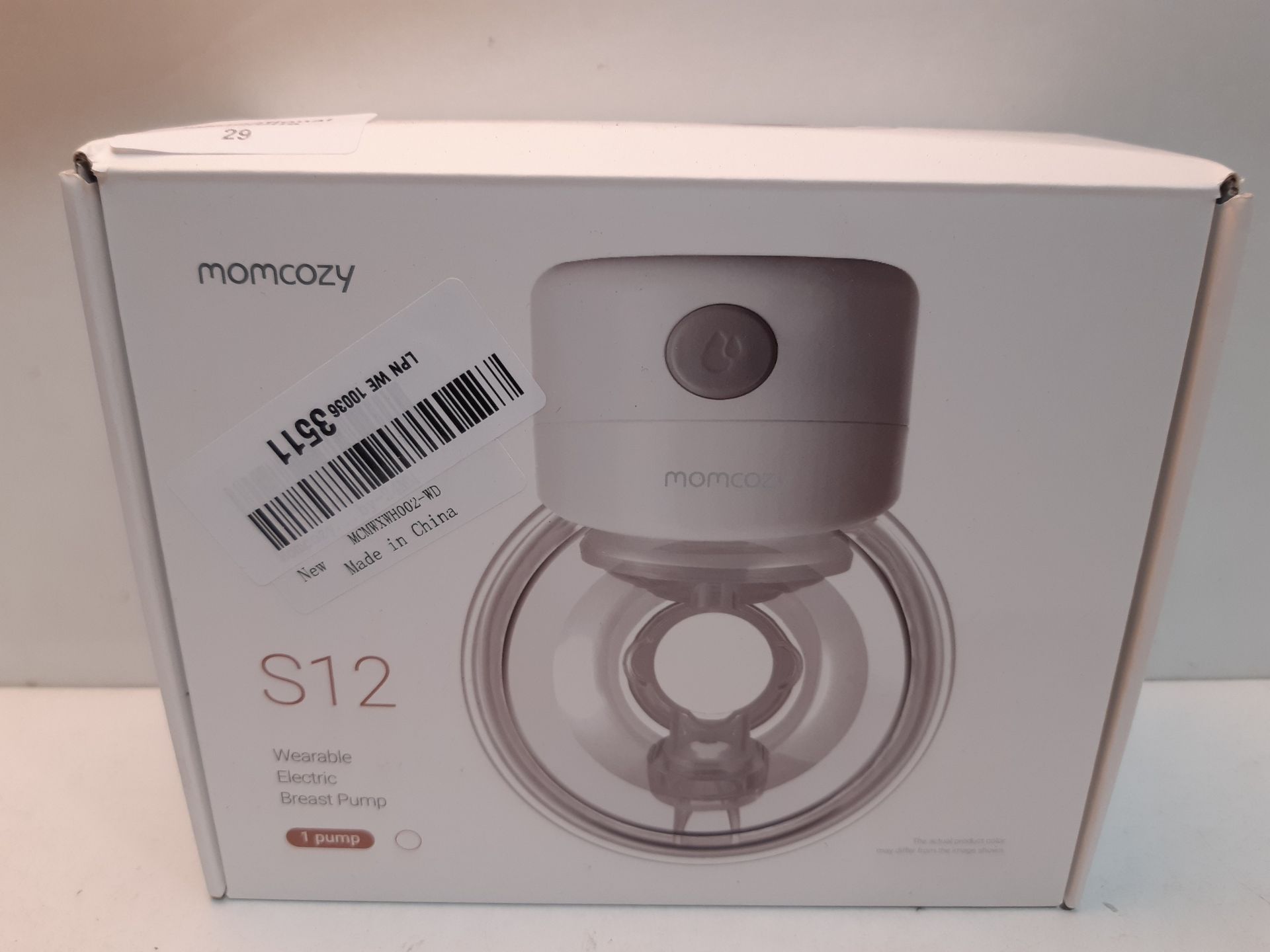 RRP £62.12 Momcozy Wearable Breast Pump S12 - Image 2 of 2