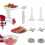 RRP £27.98 Food Grinder Attachment for Kitchenaid Stand Mixers