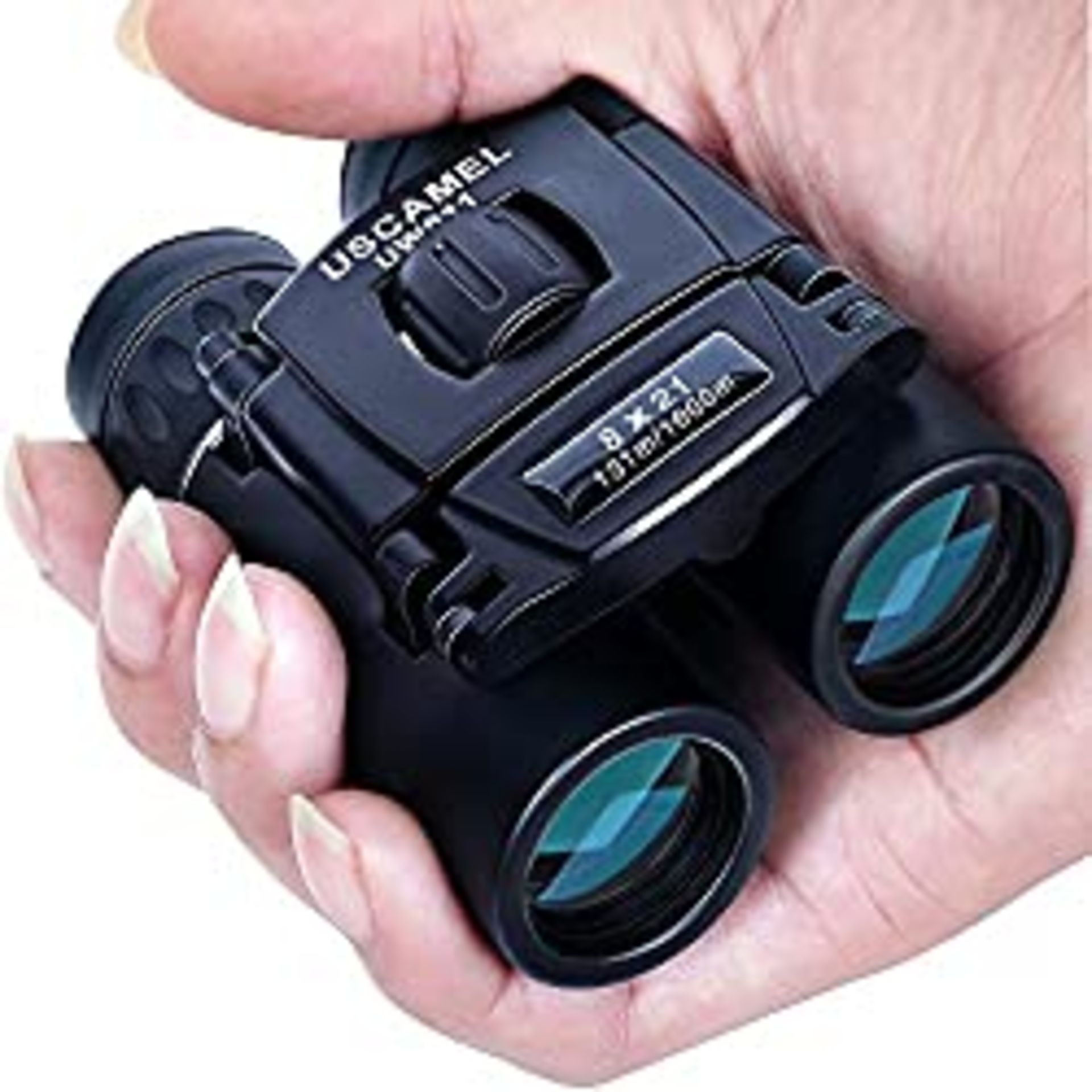 RRP £19.99 USCAMEL Folding Pocket Binoculars Compact Travel