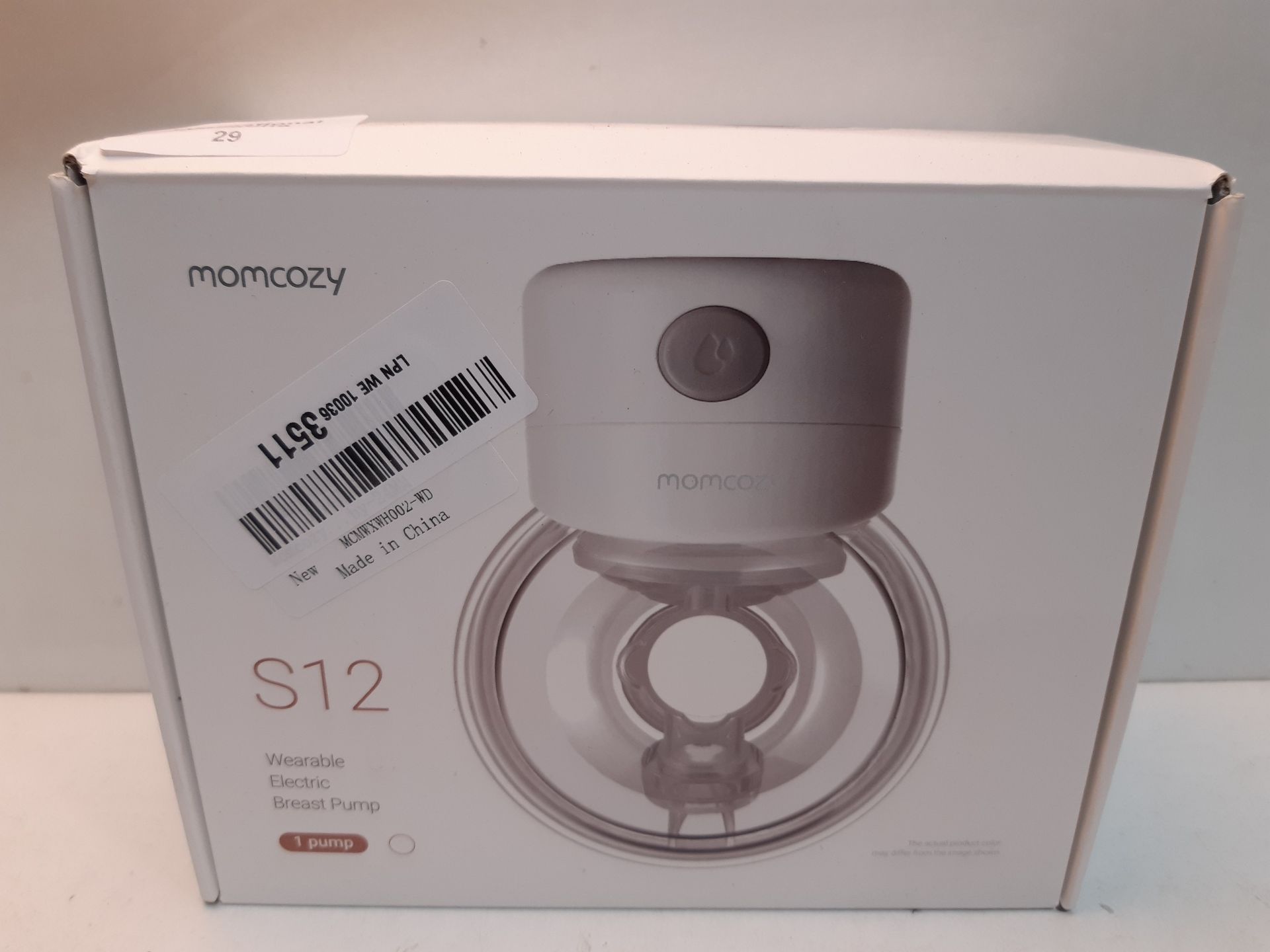 RRP £62.12 Momcozy Wearable Breast Pump S12 - Image 2 of 2