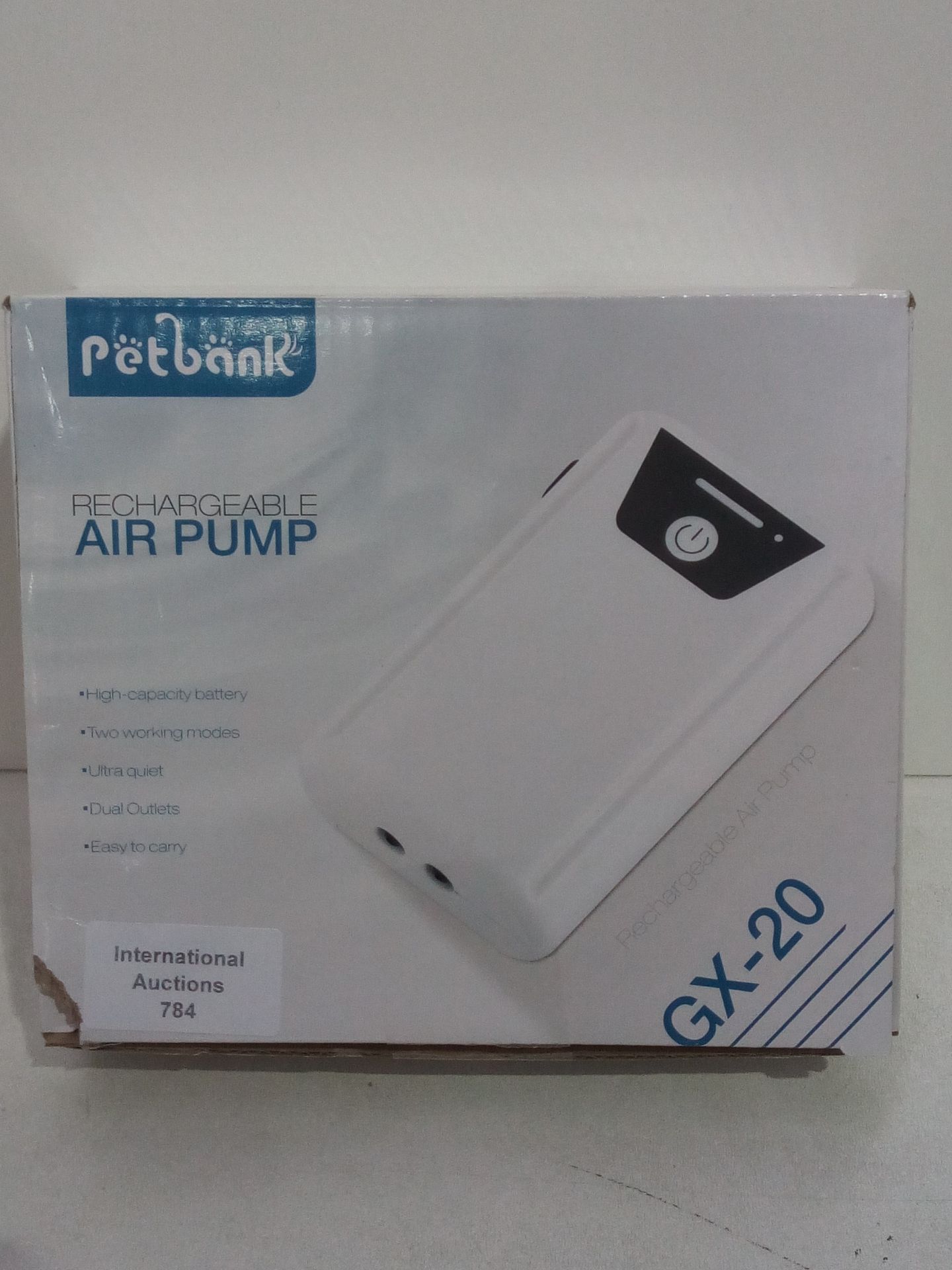 RRP £16.99 Petbank Aquarium Air Pump - Image 2 of 2