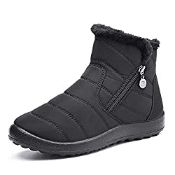 RRP £22.06 Camfosy Womens Winter Snow Boots