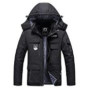 RRP £44.98 R RUNVEL Waterproof Coats Men Waterproof Jackets Warm