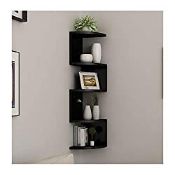 RRP £30.98 Asskanaer Wall Mounted Corner Shelves