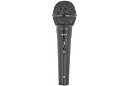 RRP £8.99 Qtx Handheld Dynamic Microphone Black