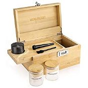 RRP £41.93 Bamboo Stash Box Bundle