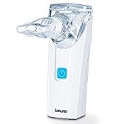 RRP £62.99 Beurer IH55 Portable Nebuliser With Travel Pack