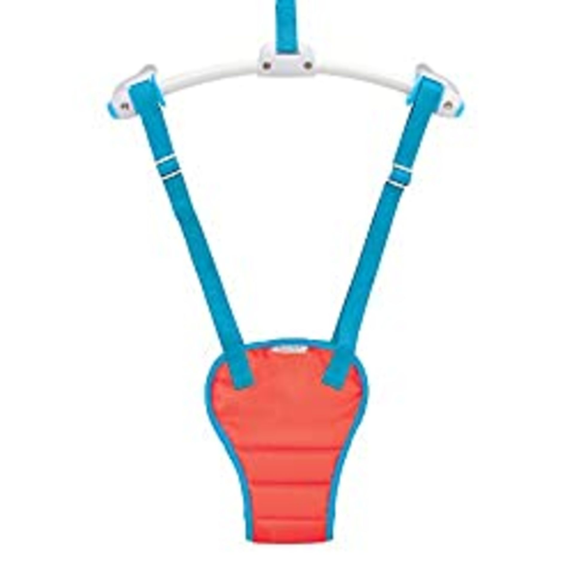 RRP £28.37 Munchkin Bounce About Baby Door Bouncer - Red/Blue - Image 2 of 4