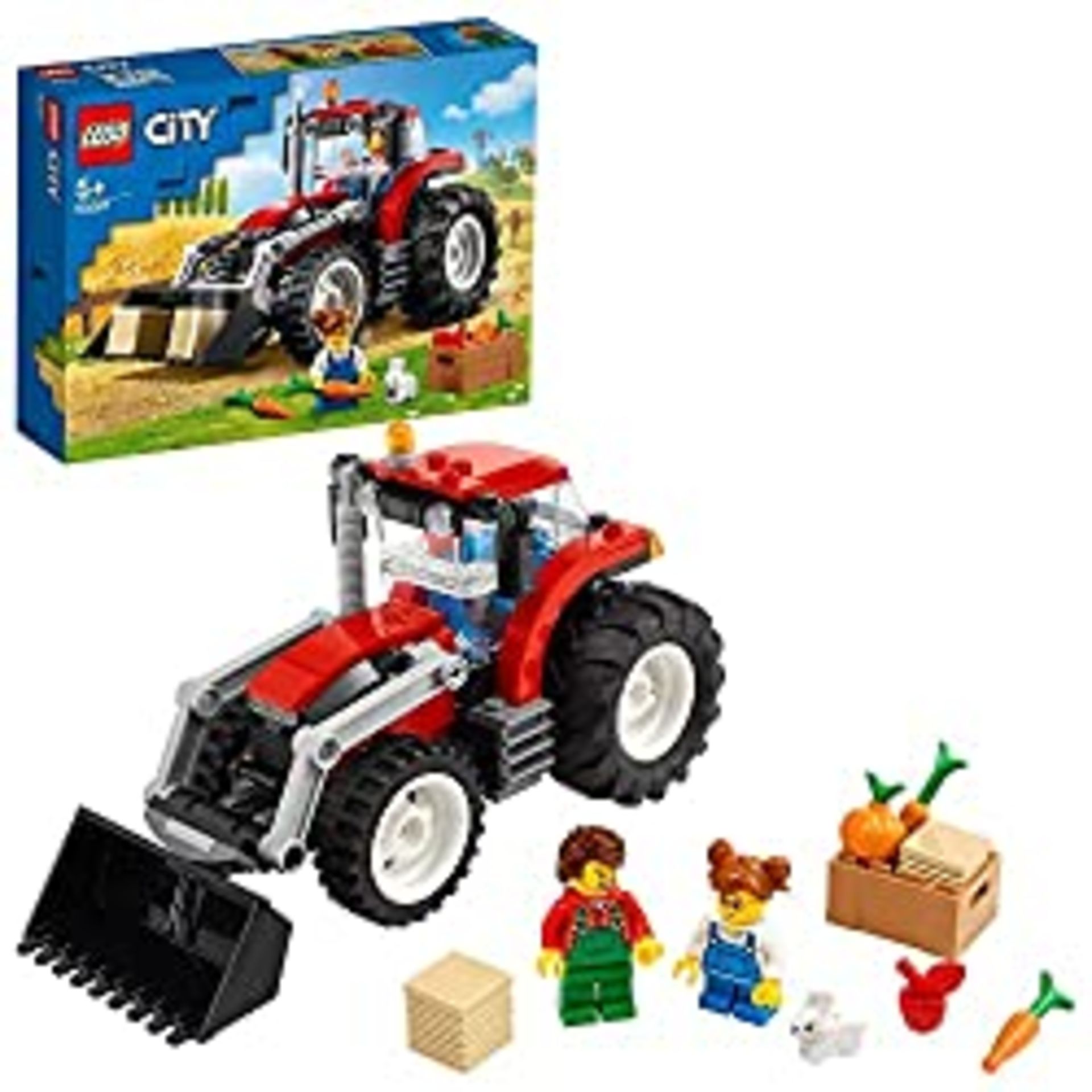 RRP £11.95 LEGO 60287 City Great Vehicles Tractor Toy