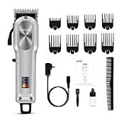 RRP £17.99 SUPRENT Cordless Hair Clippers for Men Professional