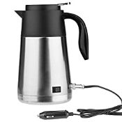 RRP £41.86 Portable 1300ml 12/24V Travel Car Truck Electric Kettle