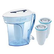 RRP £59.99 ZeroWater 2.4 litres Water Filter Jug Combo with 3x Advanced 5 Stage Filter