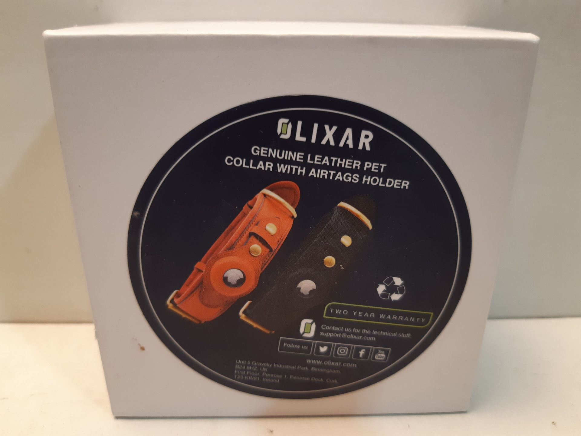 RRP £24.98 Olixar Dog Collar for Apple AirTag - Image 4 of 4